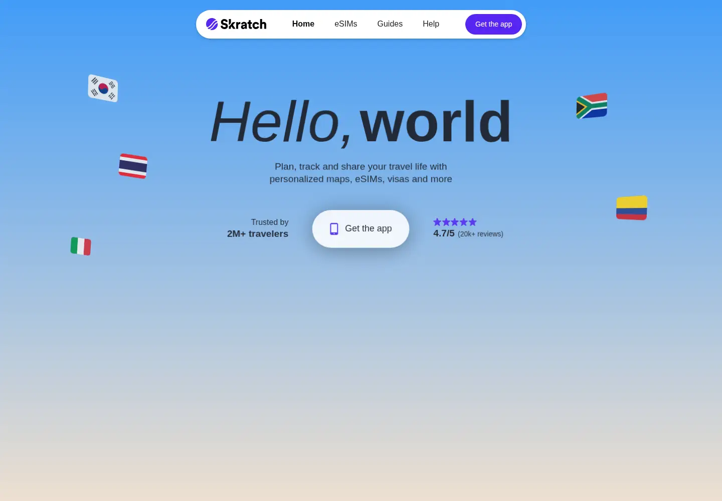 Screenshot of skratch.world