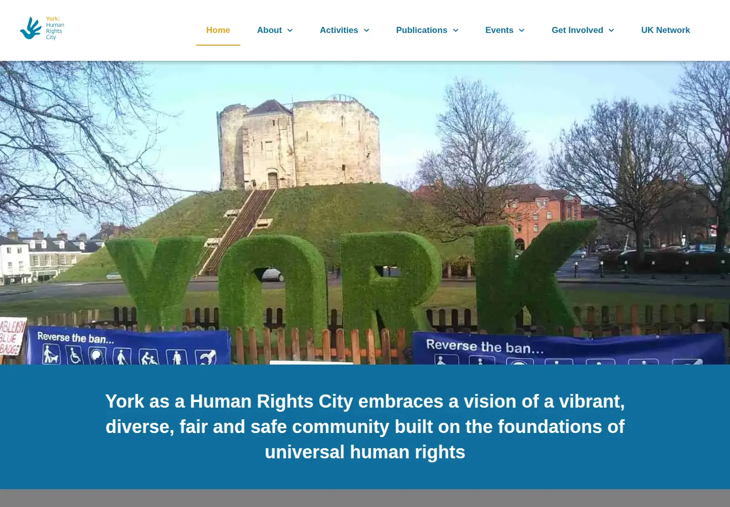 Screenshot of yorkhumanrights.org