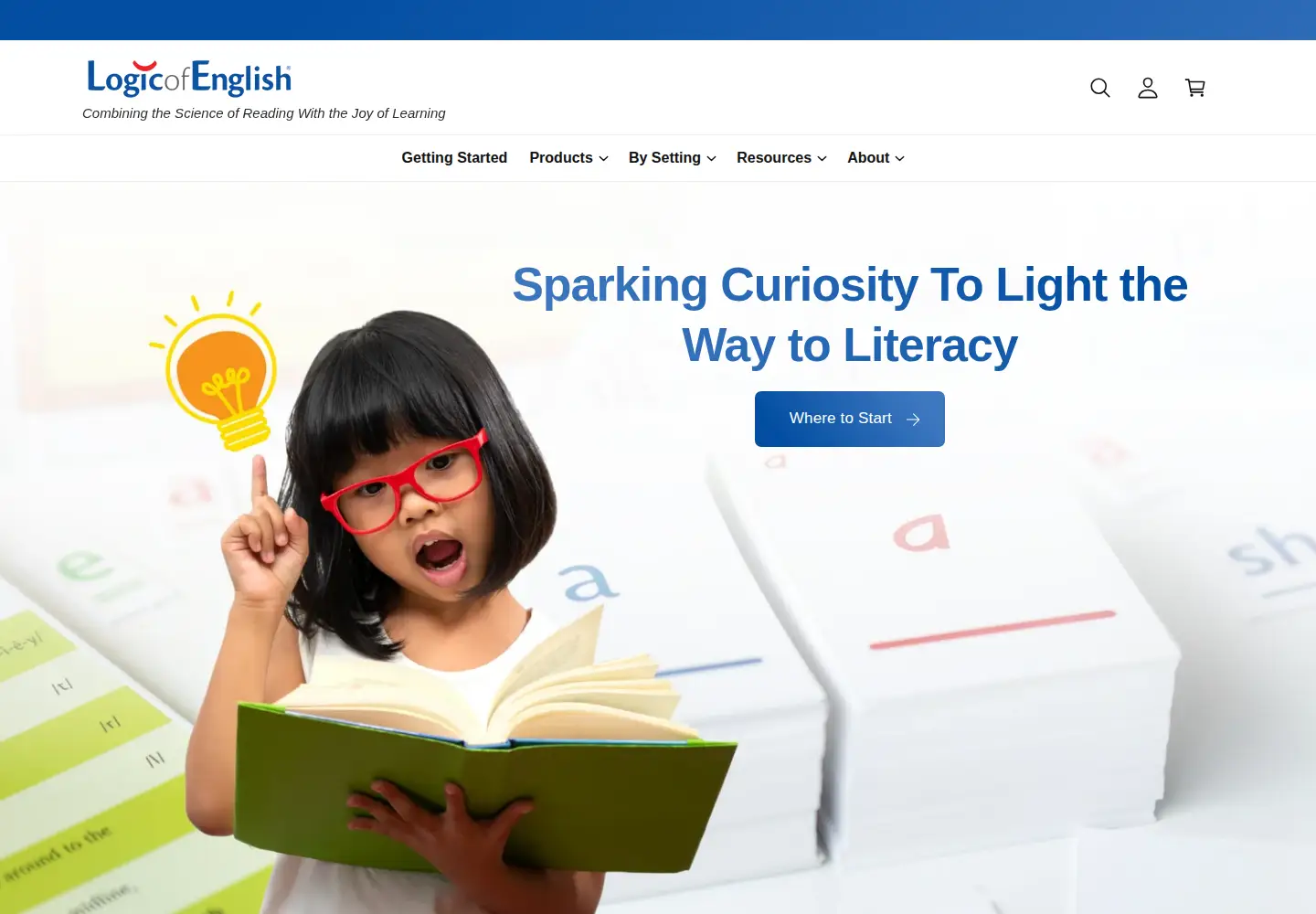 Screenshot of logicofenglish.com
