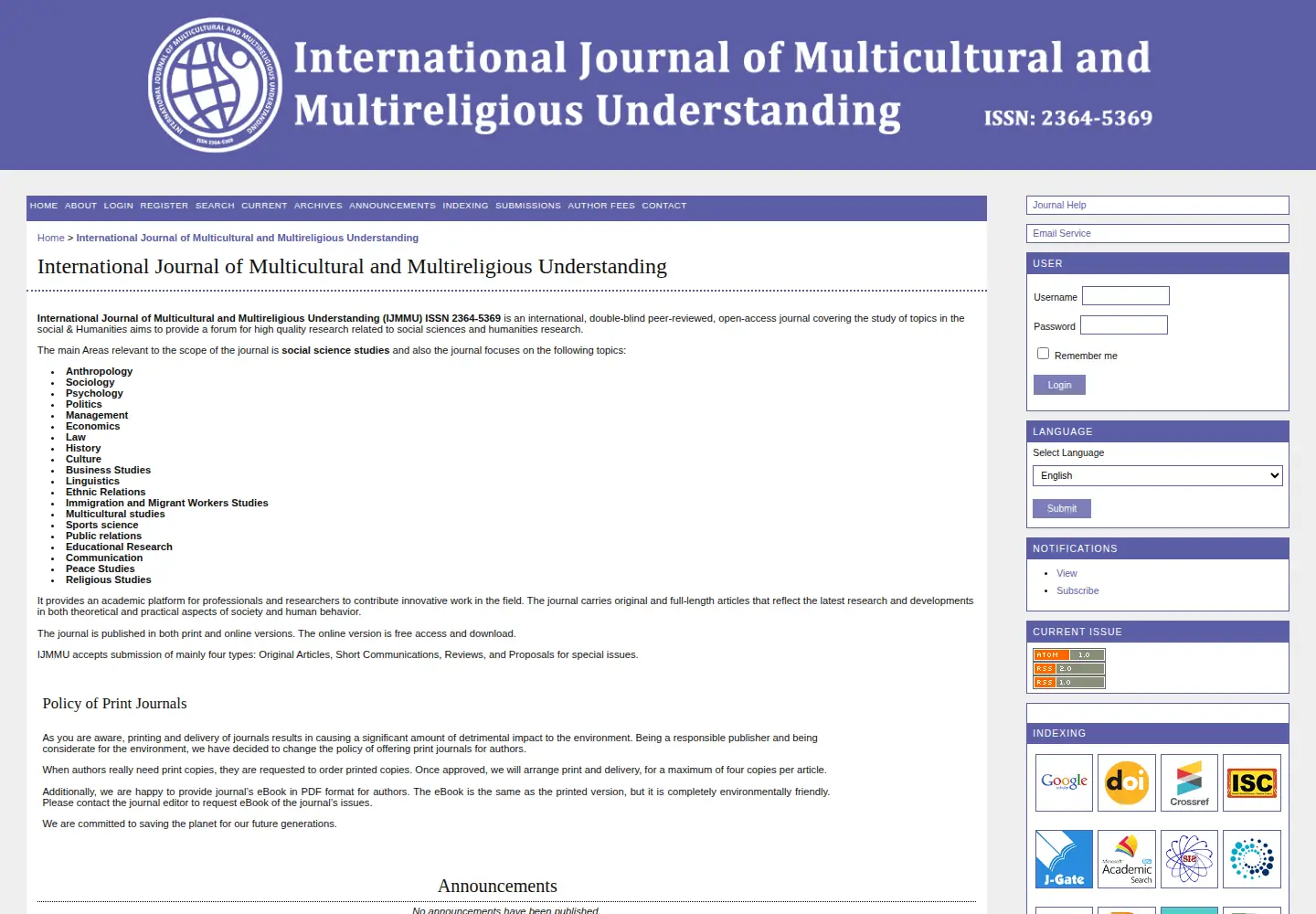 Screenshot of ijmmu.com