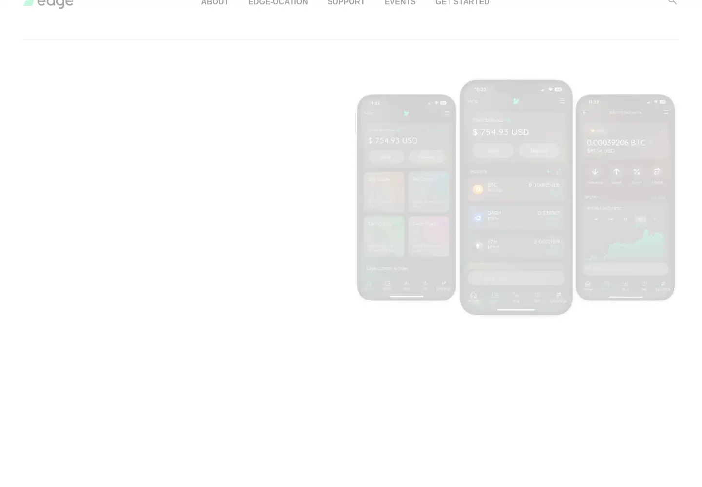 Captured homepage of edge.app in the current scan