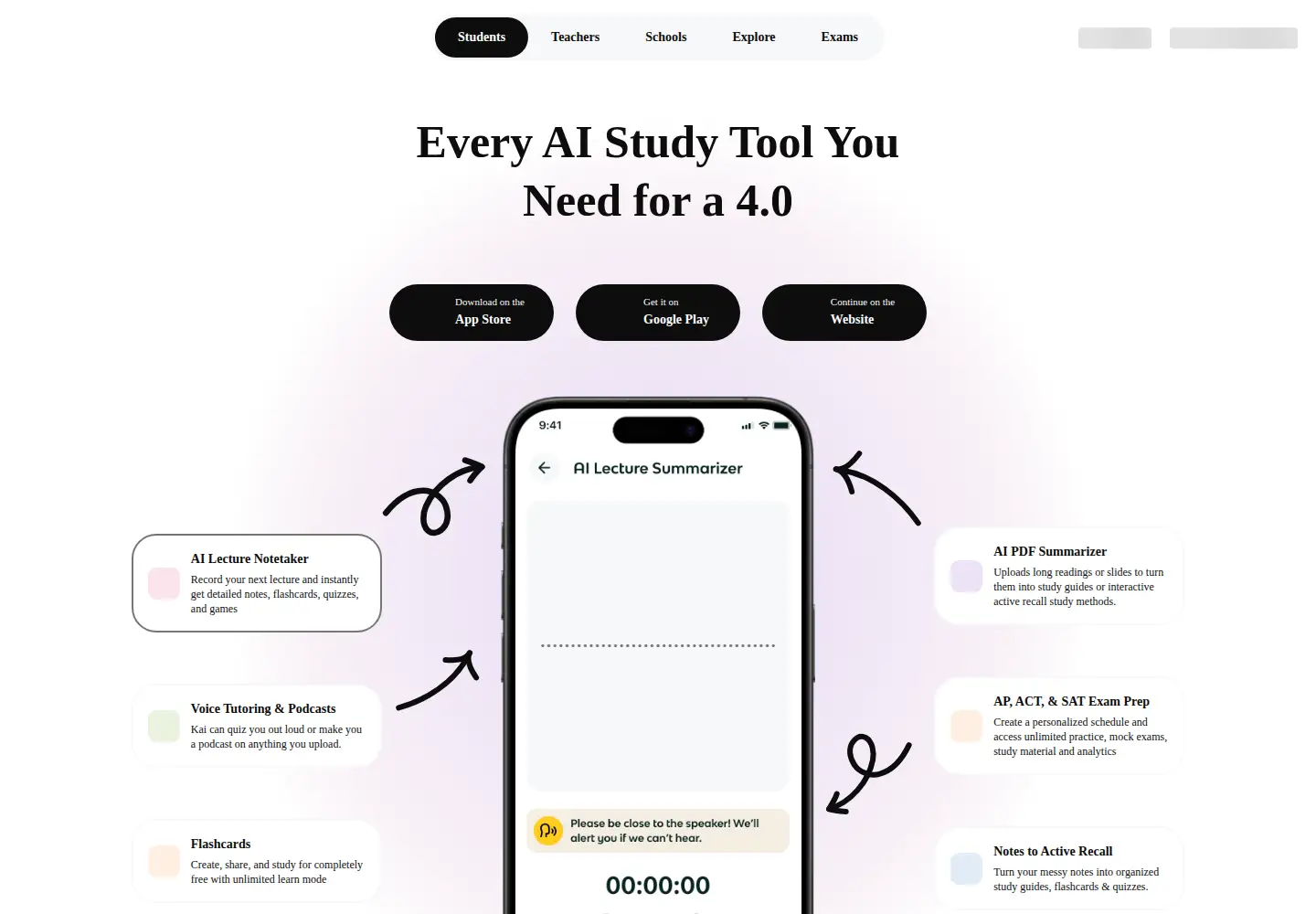 Screenshot of knowt.com