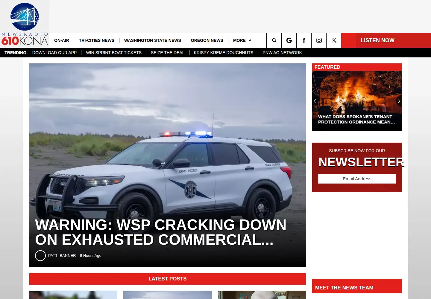 Screenshot of 610kona.com