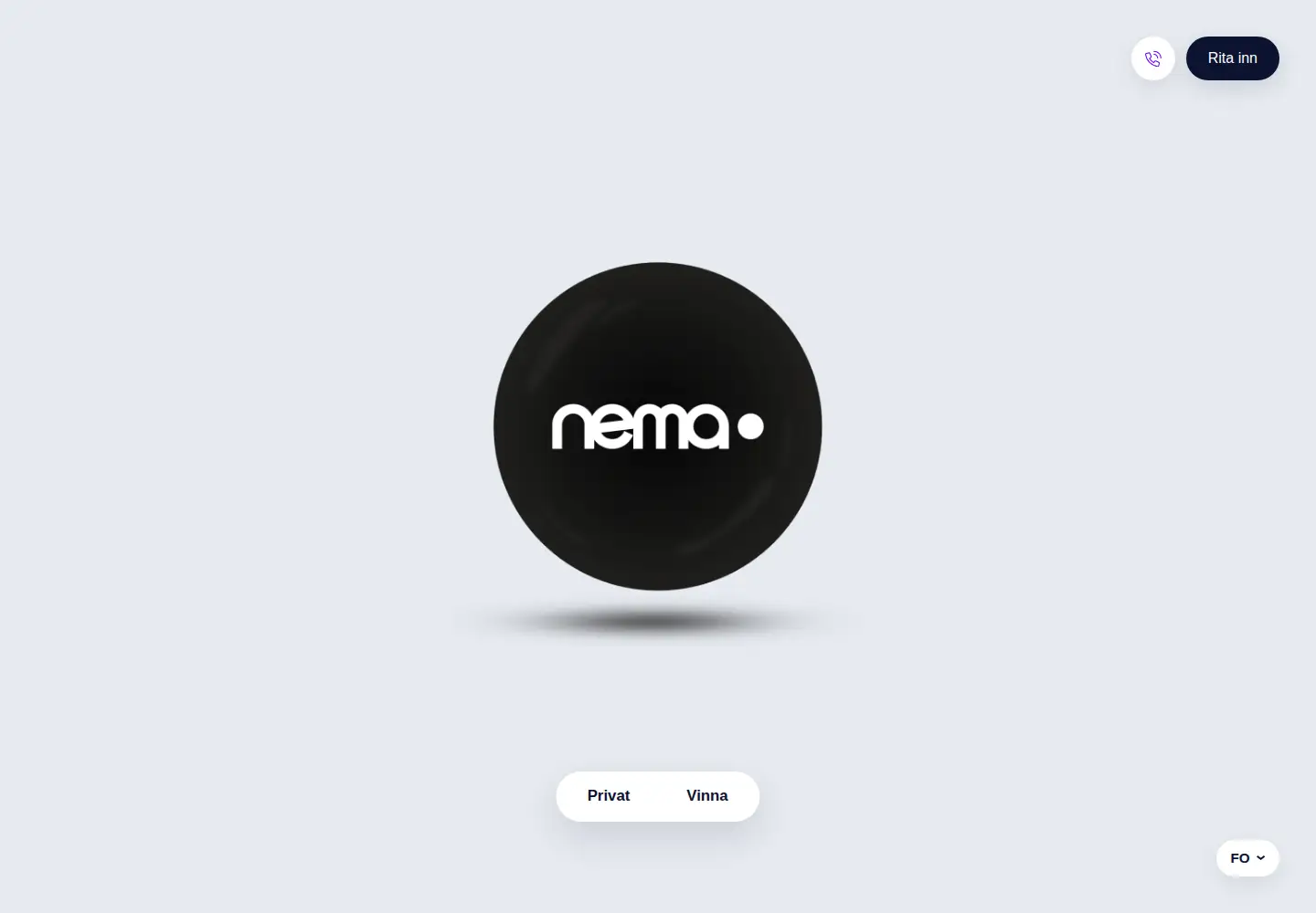 Screenshot of nema.fo