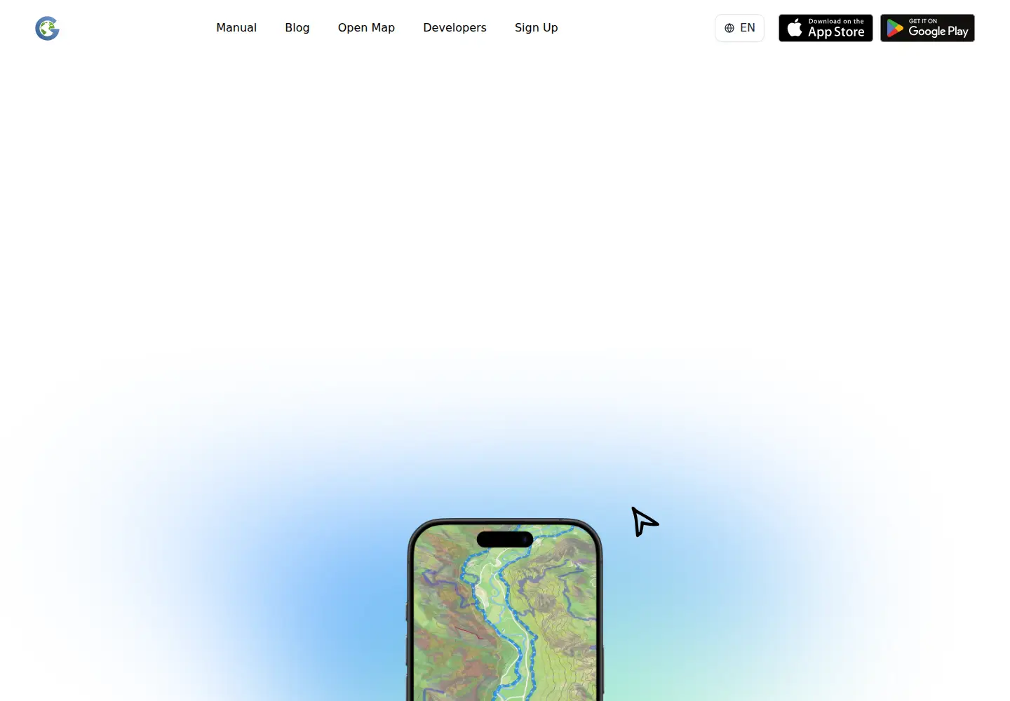 Screenshot of gurumaps.app