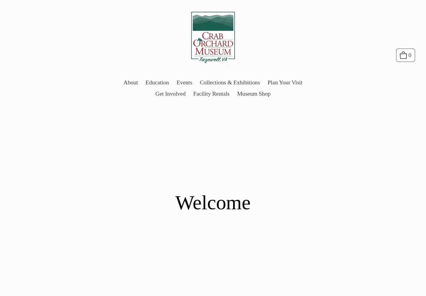 Screenshot of craborchardmuseum.com