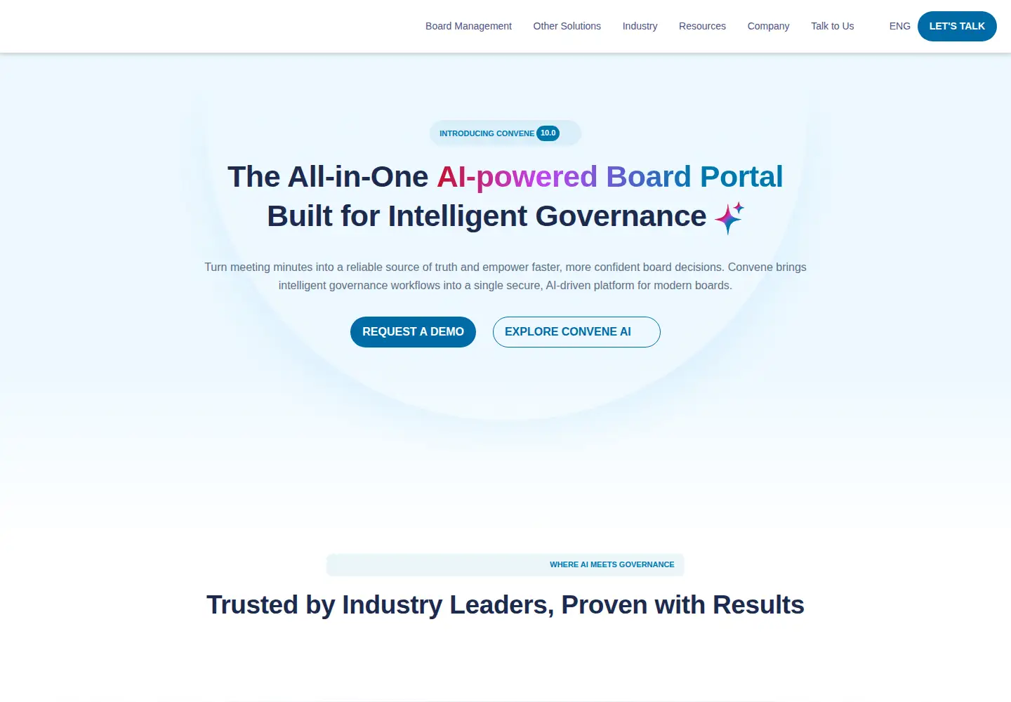 Screenshot of azeusconvene.com