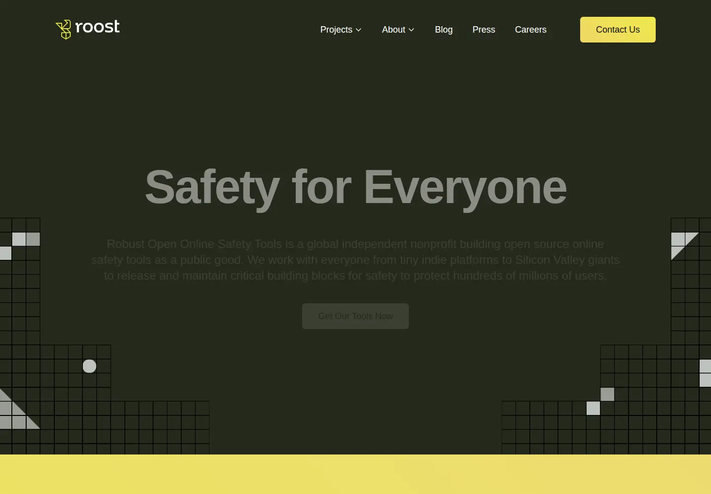 Screenshot of roost.tools