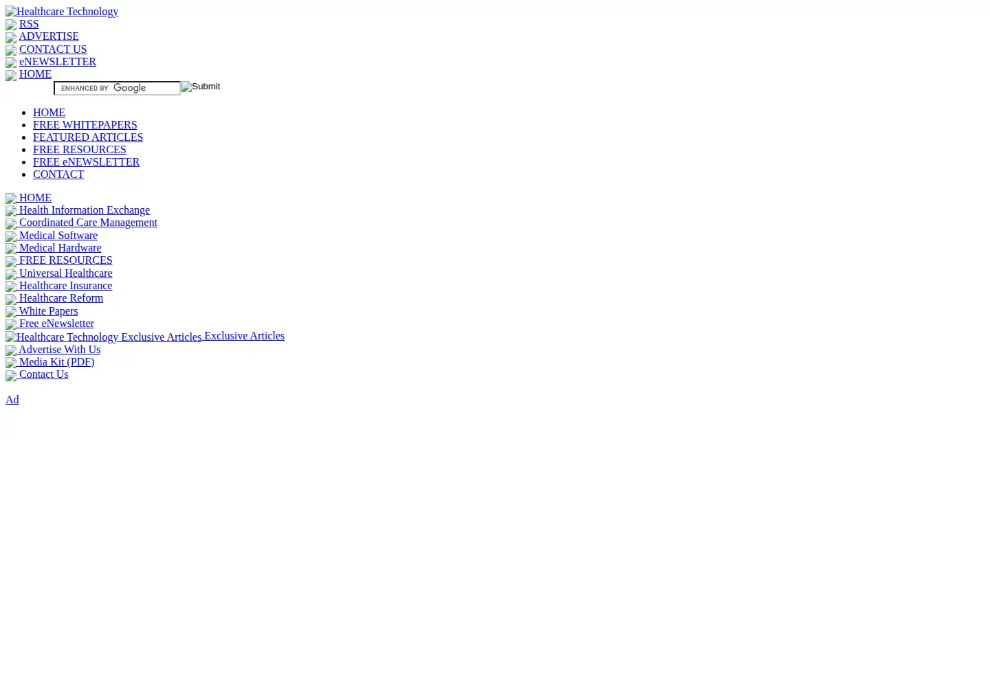 Screenshot of healthtechzone.com