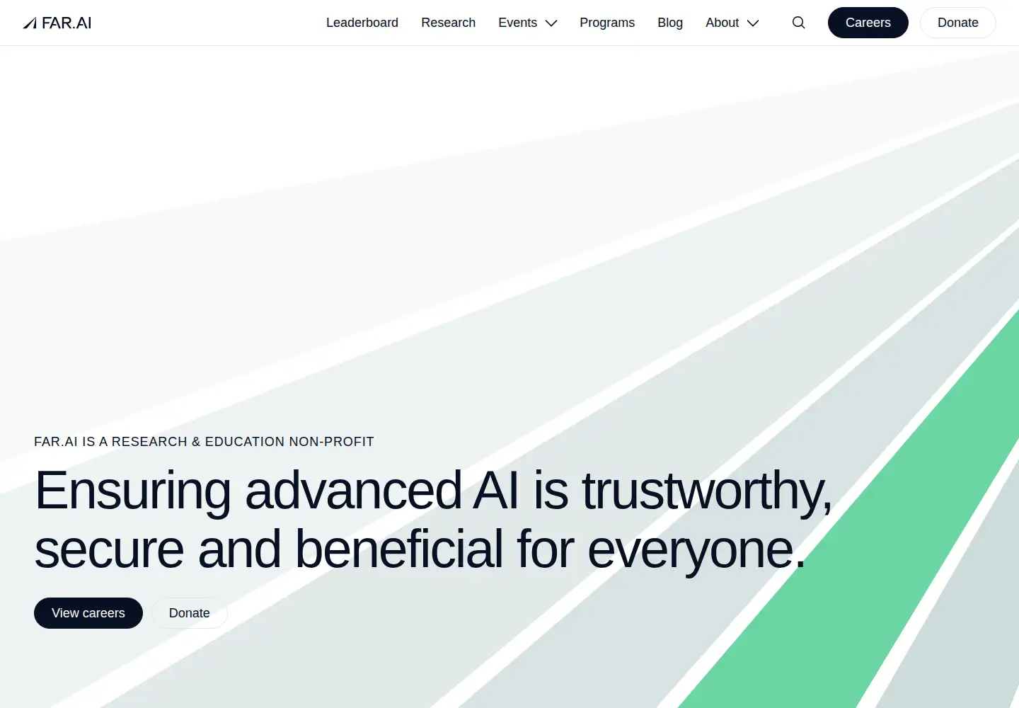 Screenshot of far.ai