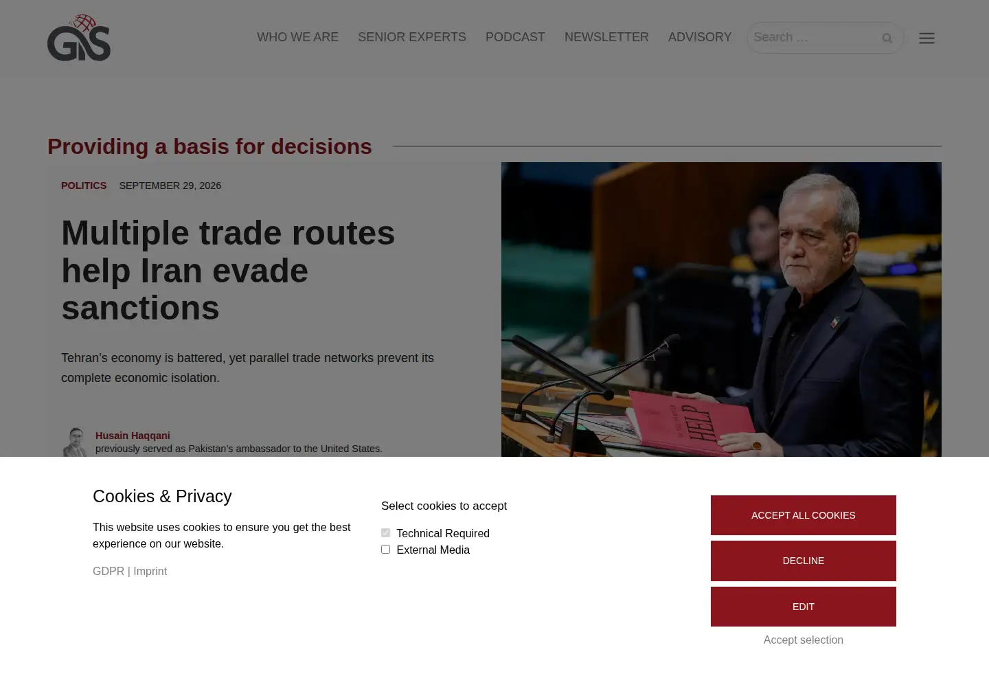 Screenshot of gisreportsonline.com