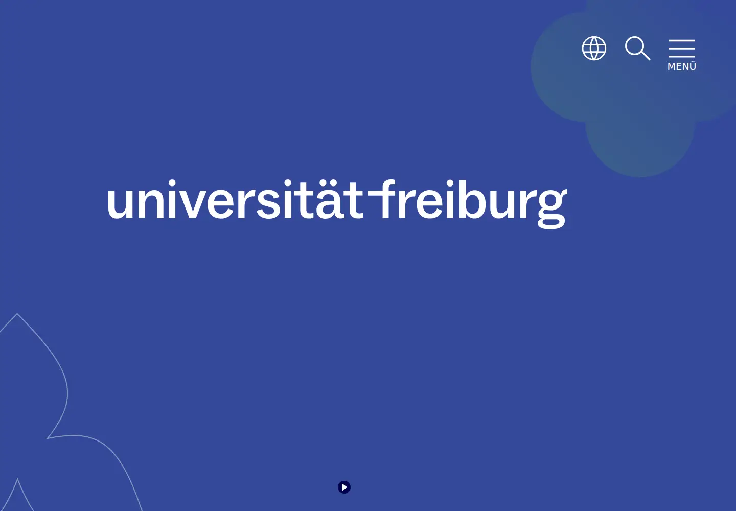 Screenshot of uni-freiburg.de
