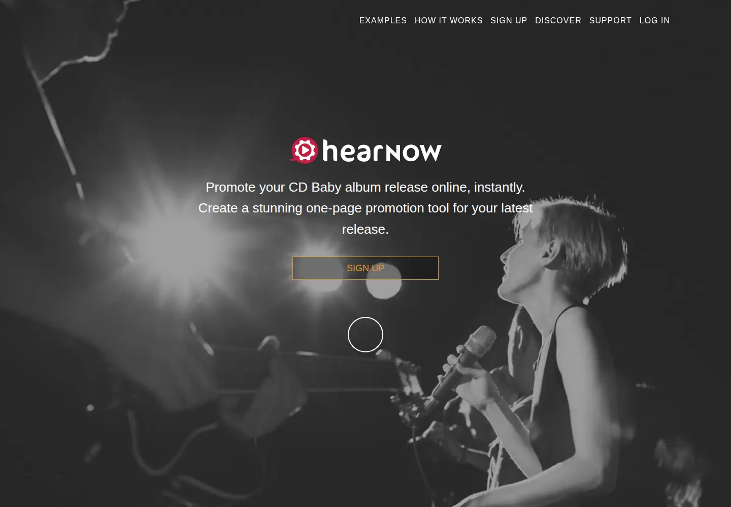 Screenshot of hearnow.com