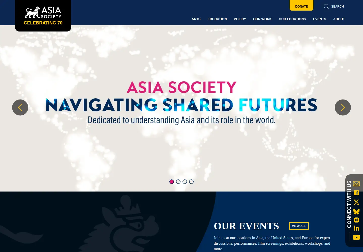 Screenshot of asiasociety.org