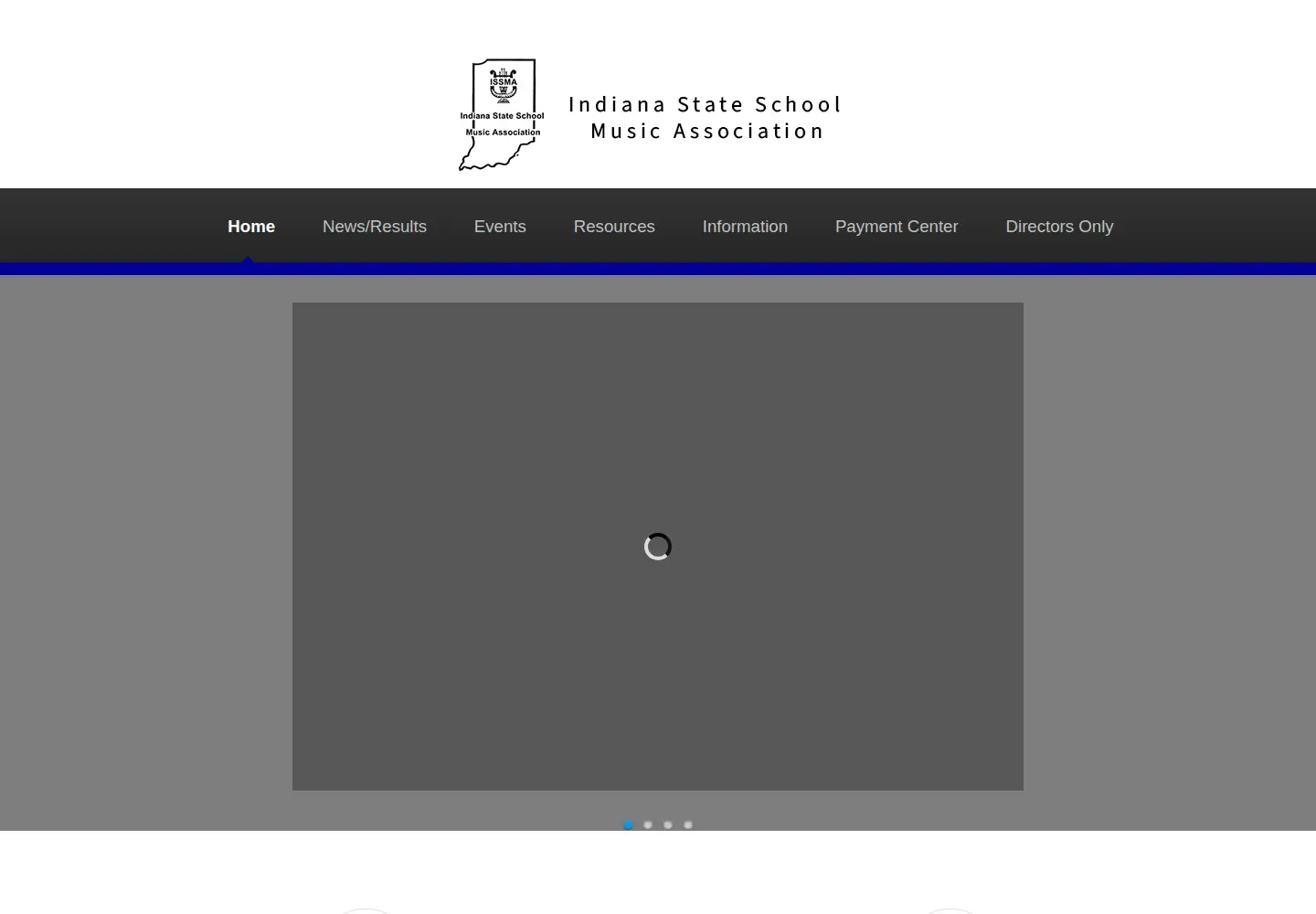 Screenshot of issma.net