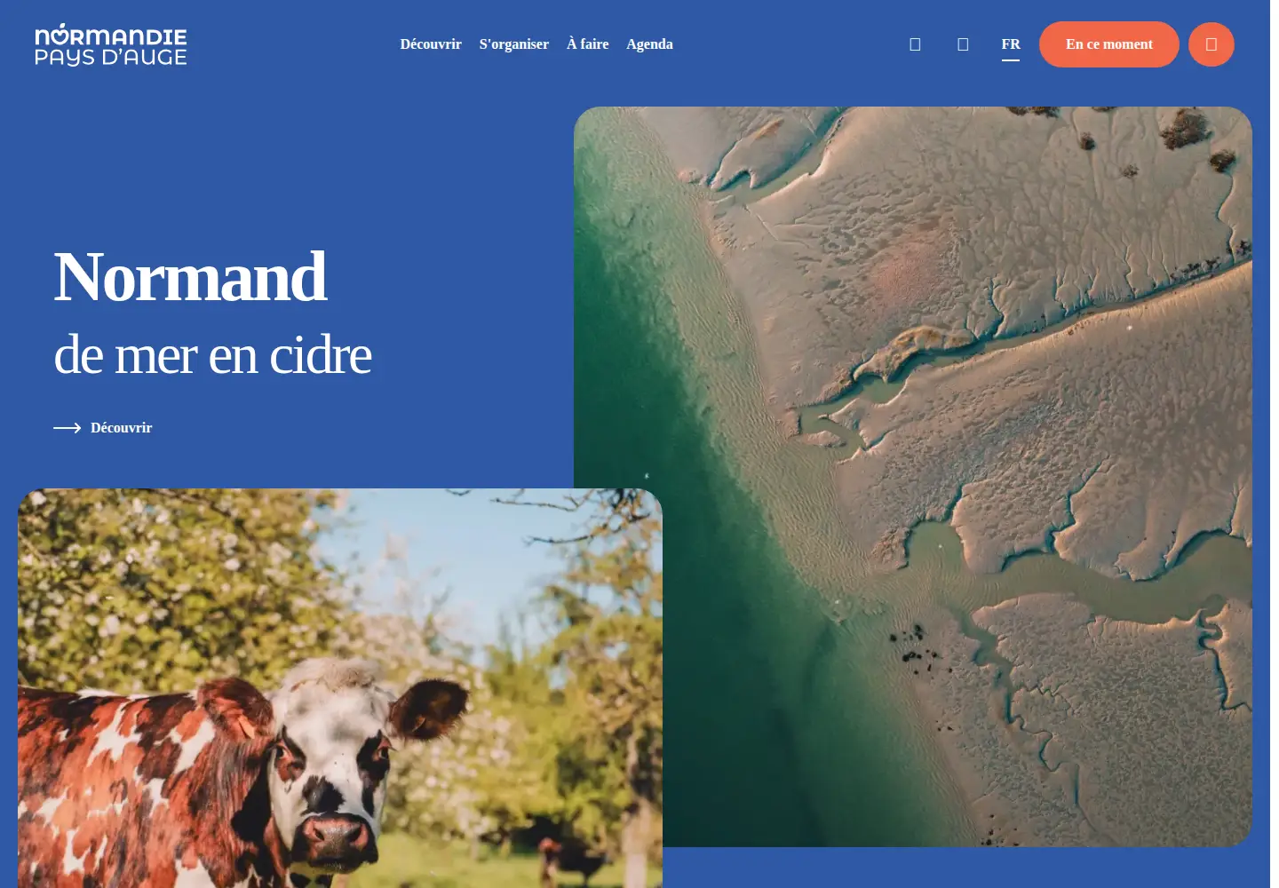 Captured homepage of normandie-cabourg-paysdauge-tourisme.fr in the current scan