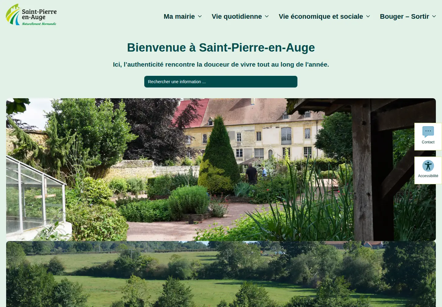 Screenshot of saint-pierre-en-auge.fr