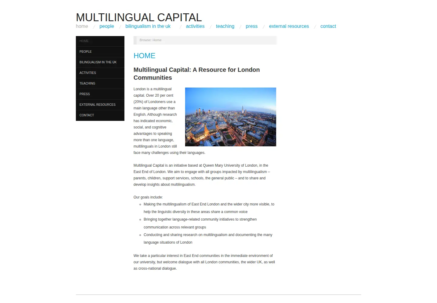 Screenshot of multilingualcapital.com