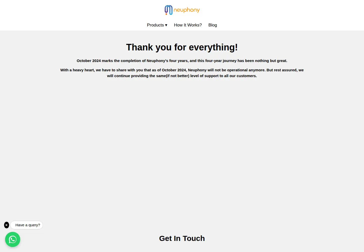 Screenshot of neuphony.com