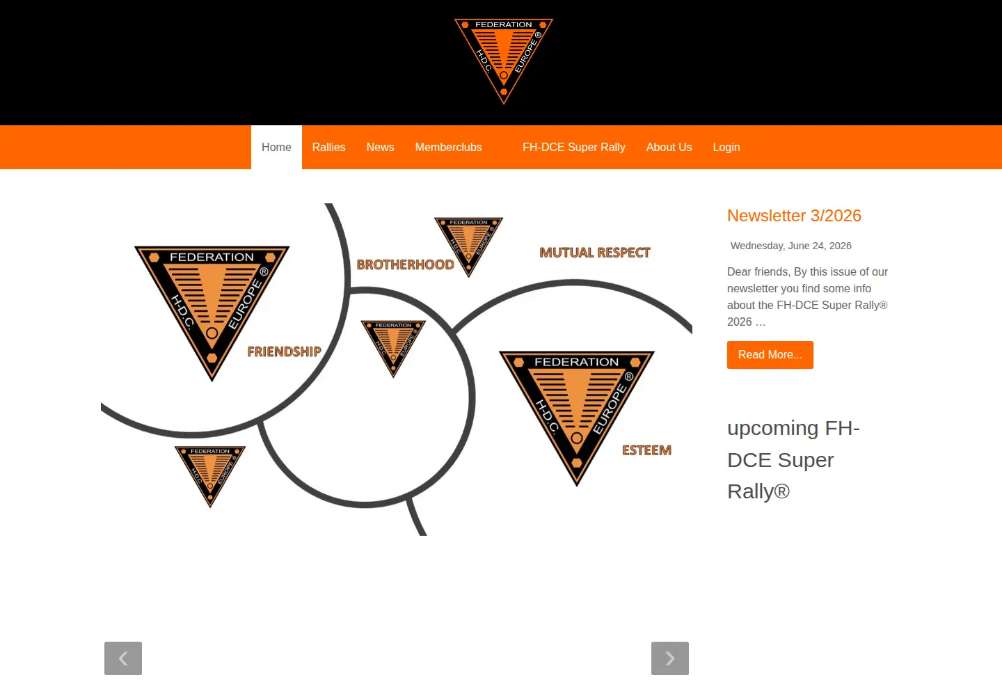 Screenshot of fhdce.eu