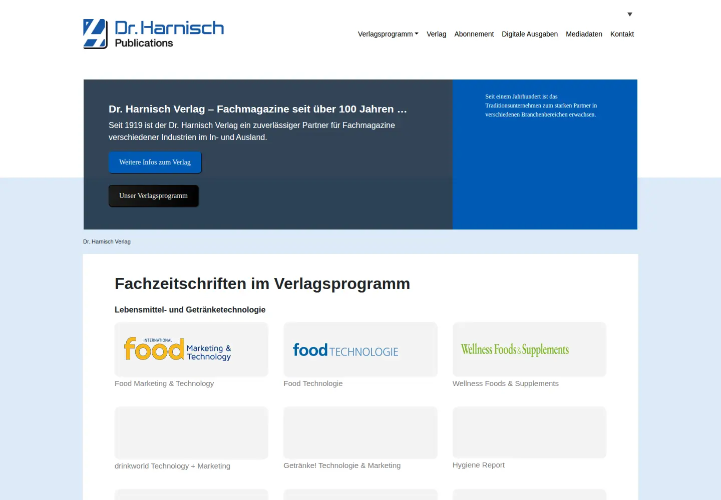 Screenshot of harnisch.com
