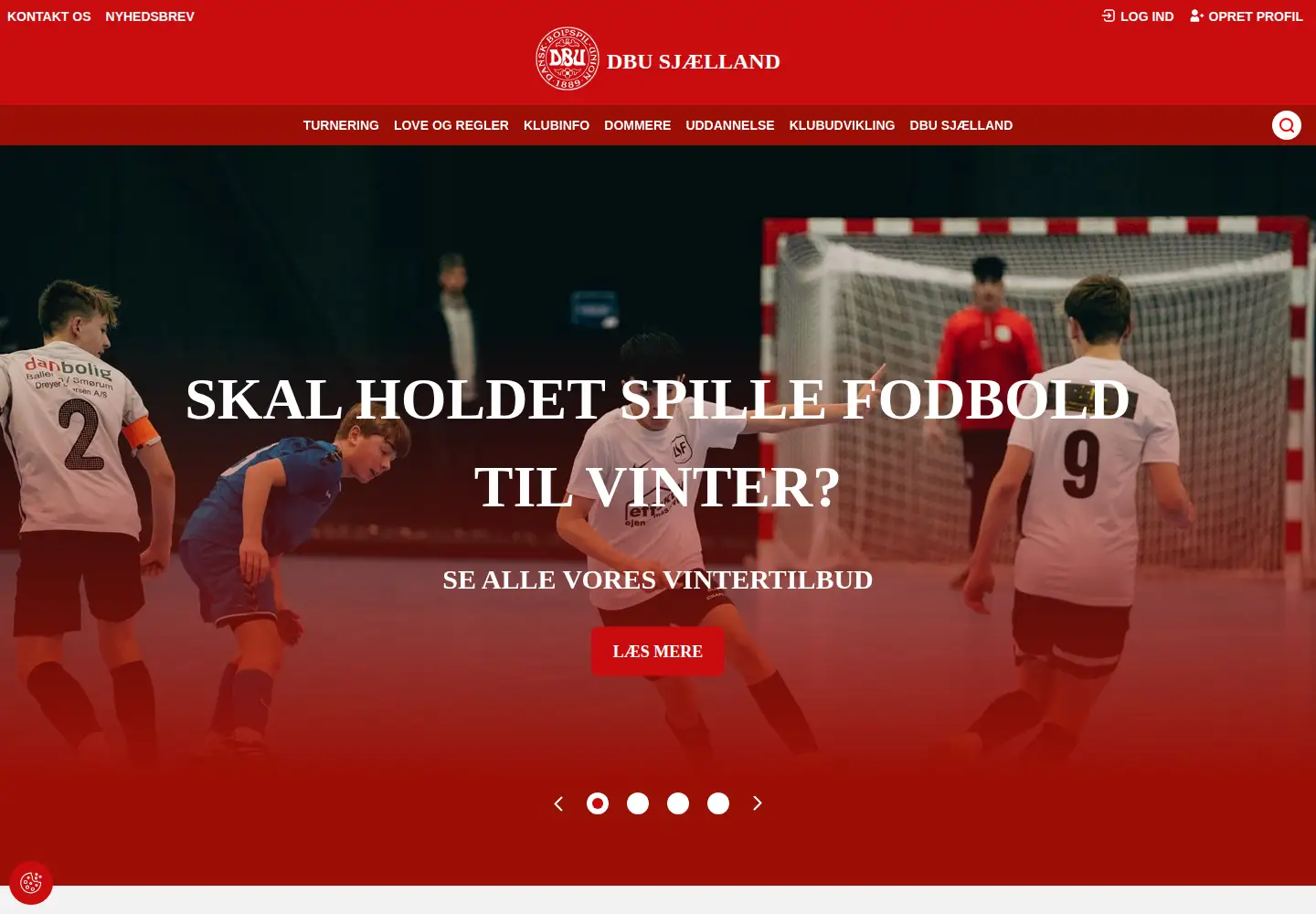Screenshot of dbusjaelland.dk