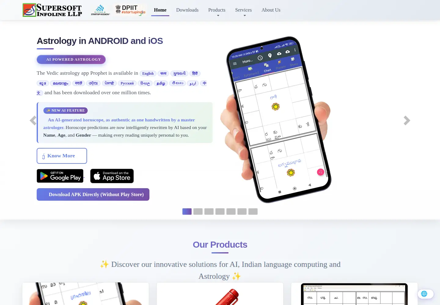 Screenshot of supersoftweb.com