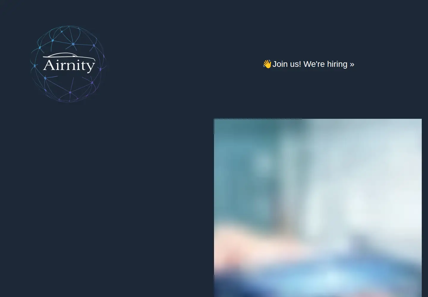 Screenshot of airnity.com