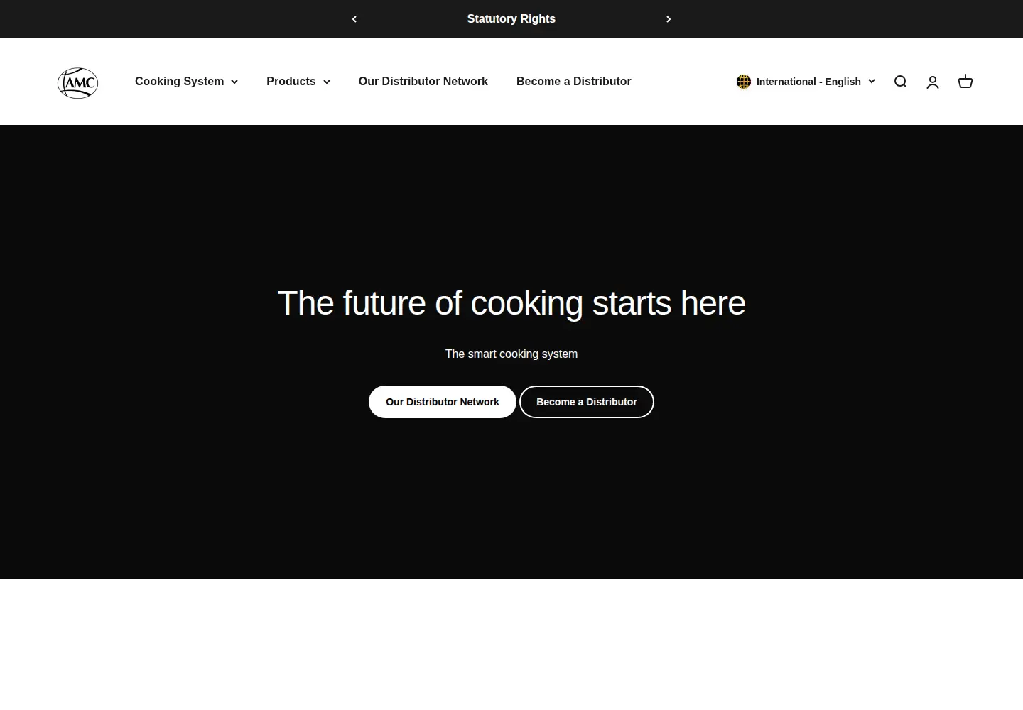 Screenshot of amc.info