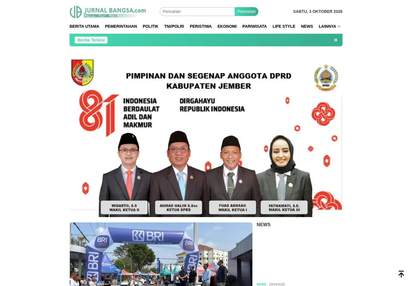 Screenshot of jurnalbangsa.com