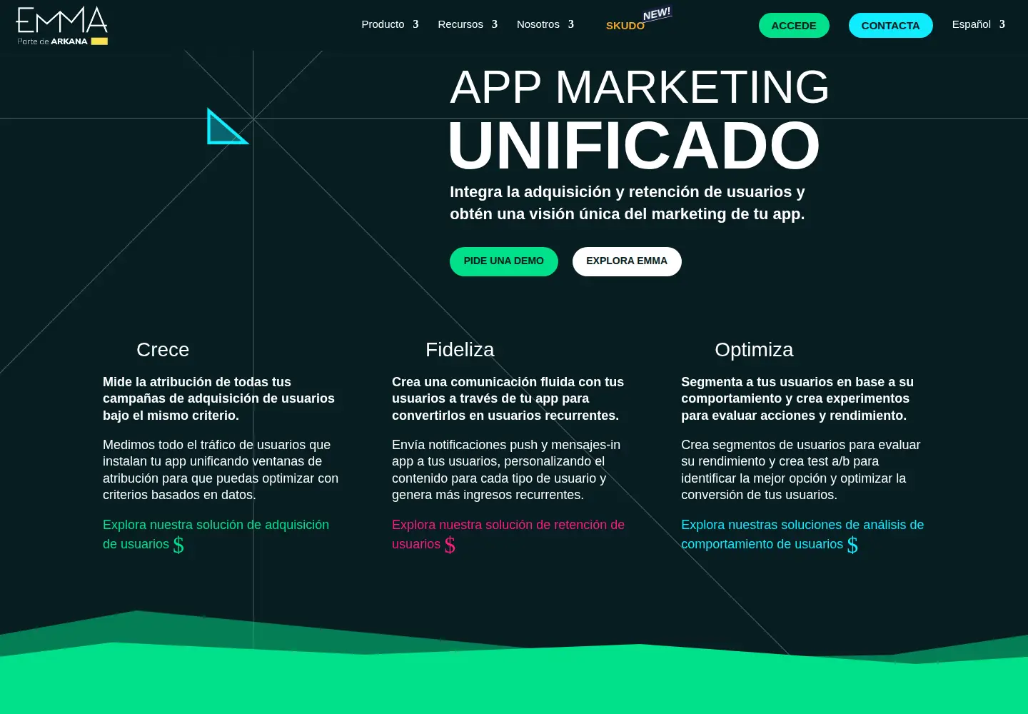 Screenshot of emma.io