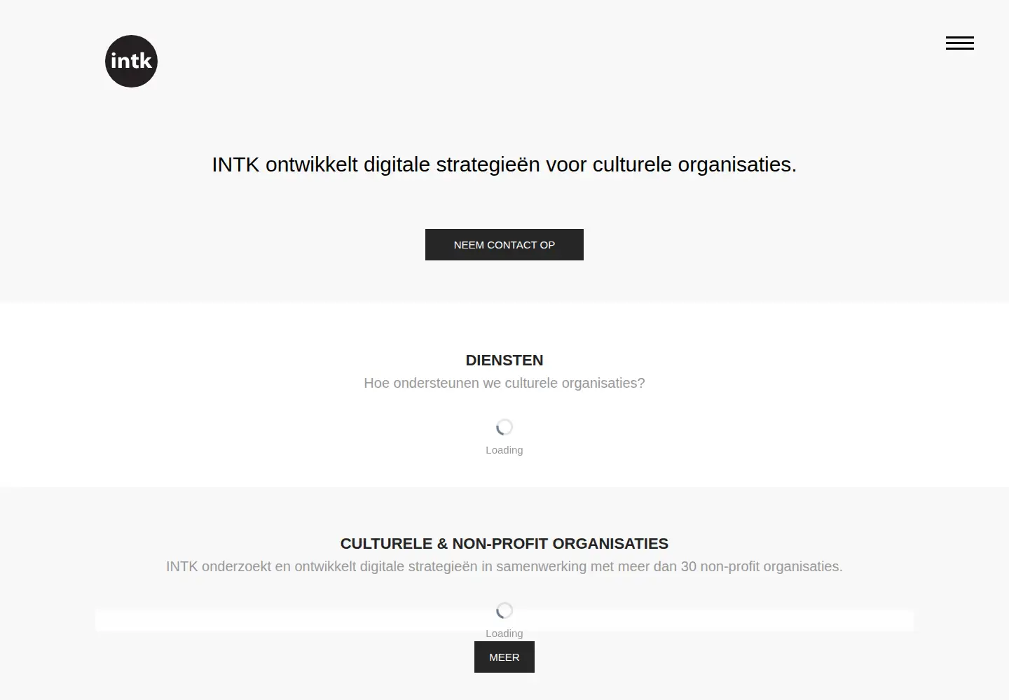 Screenshot of intk.com