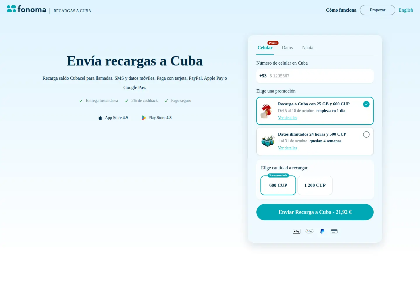 Screenshot of fonoma.com