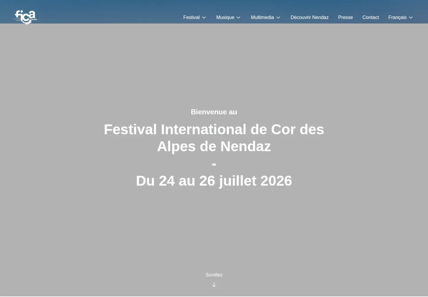 Screenshot of nendazcordesalpes.ch