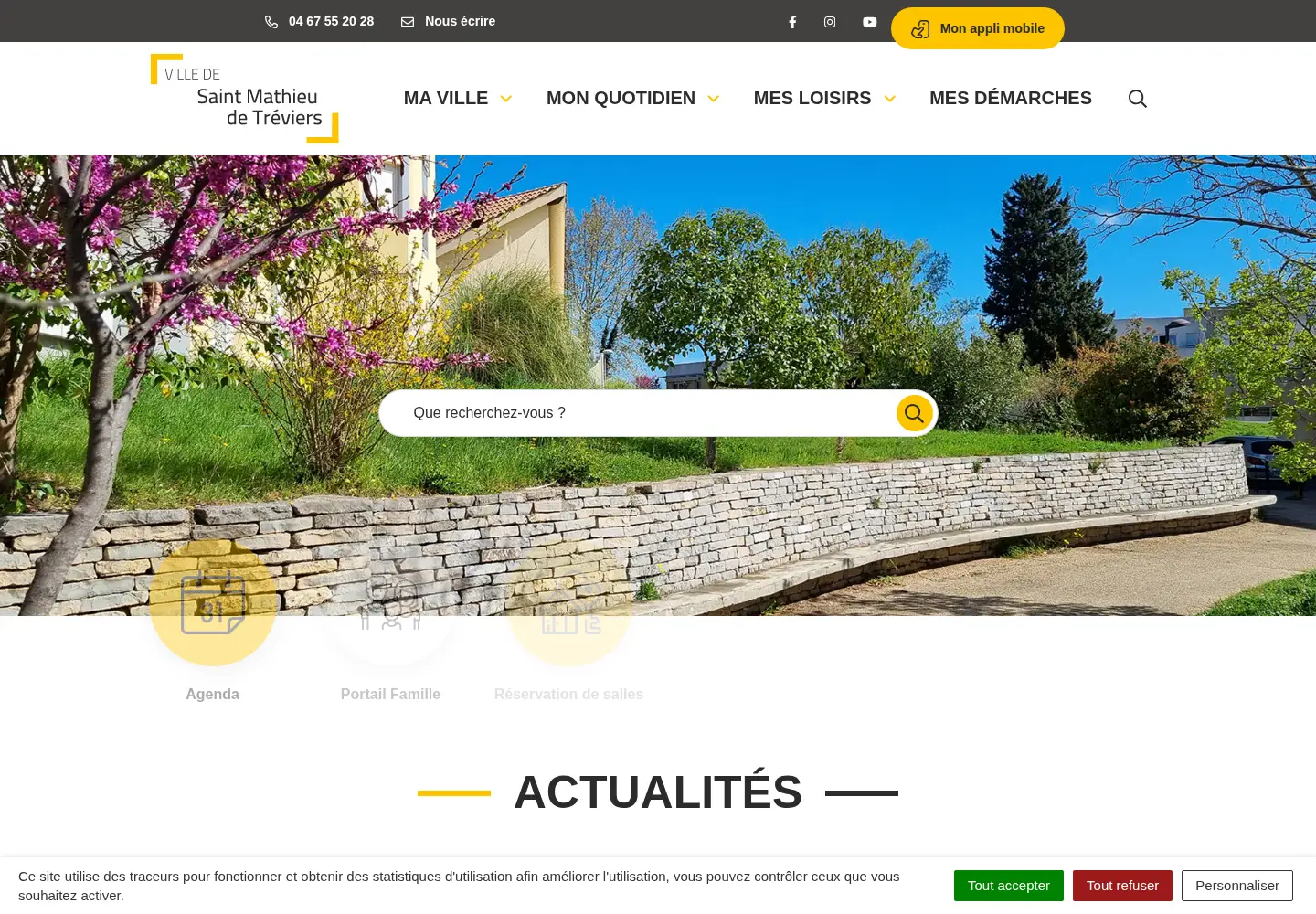 Screenshot of ville-saint-mathieu-de-treviers.fr