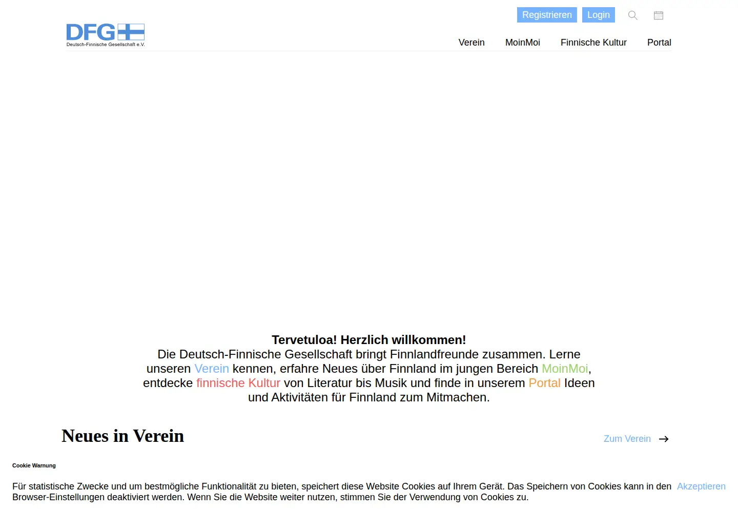 Screenshot of dfg-ev.de