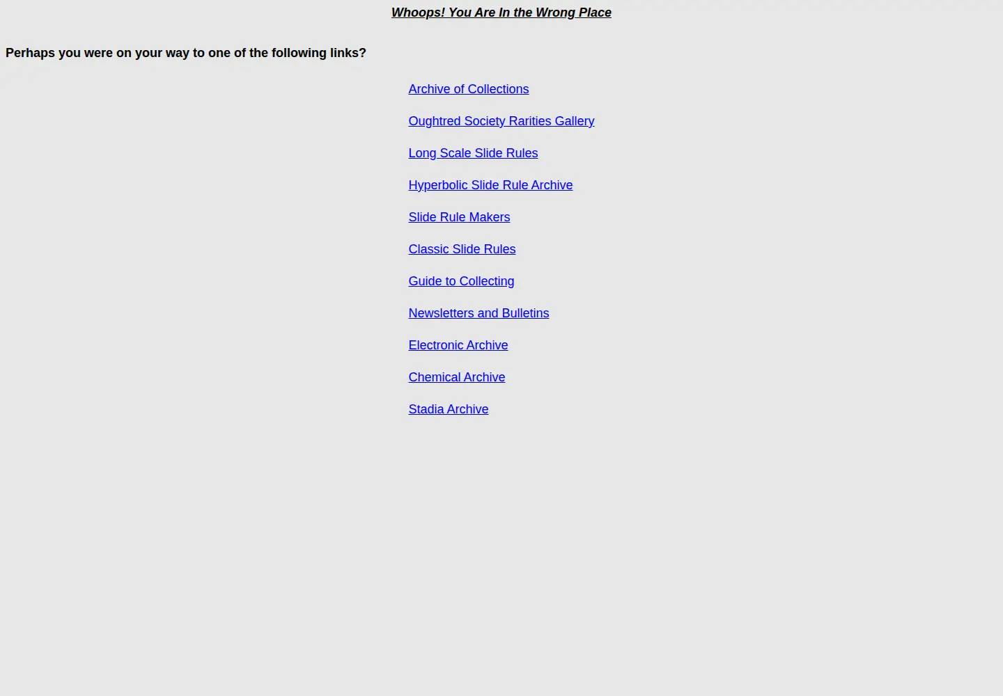 Screenshot of osgalleries.org