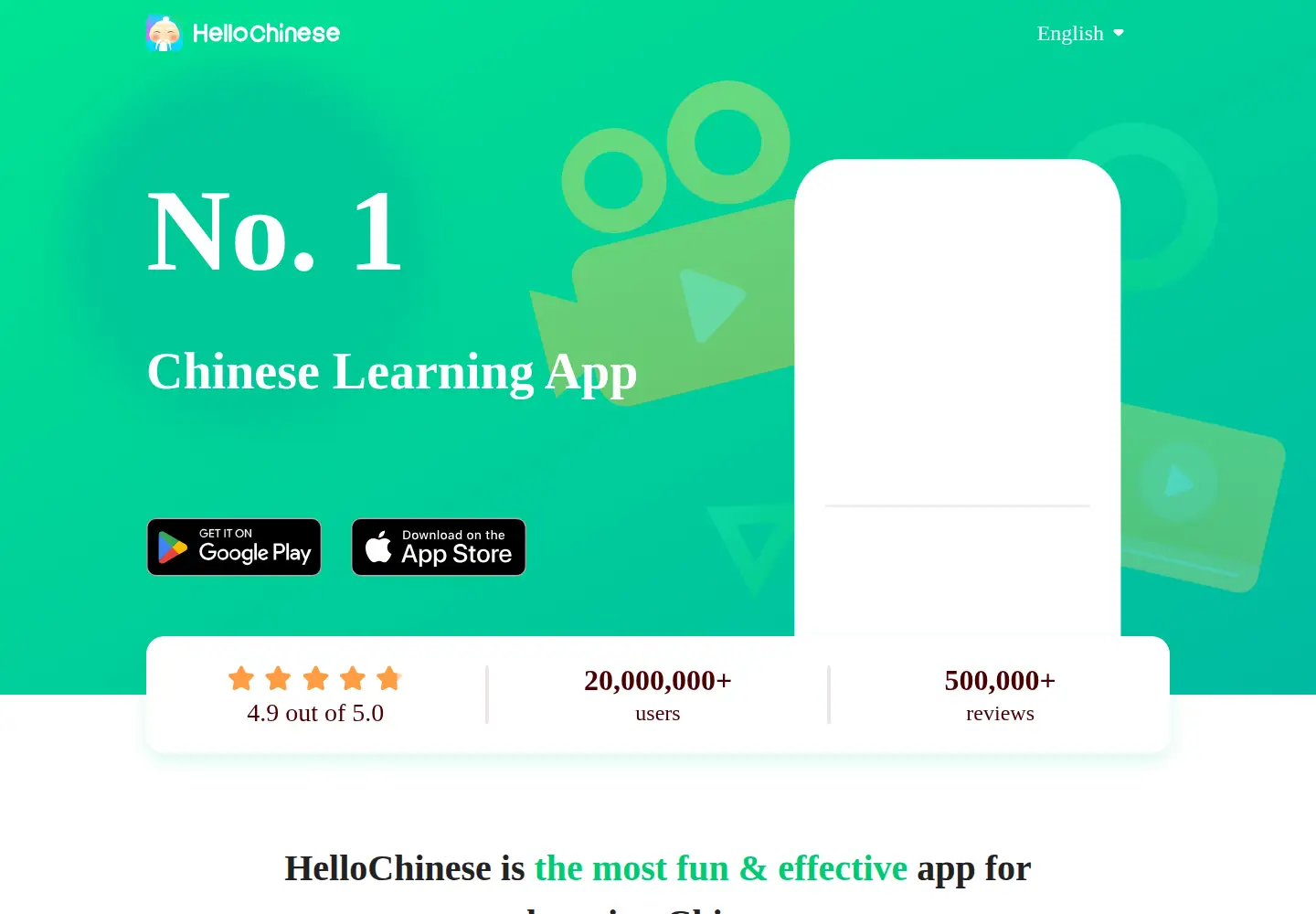 Screenshot of hellochinese.cc