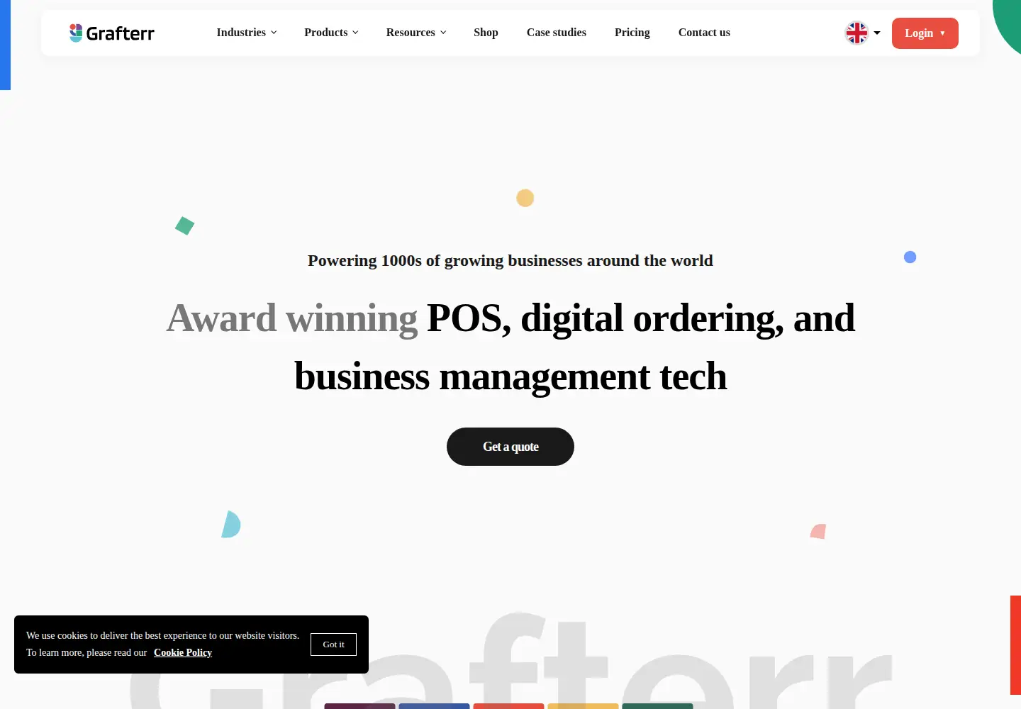 Screenshot of grafterr.com