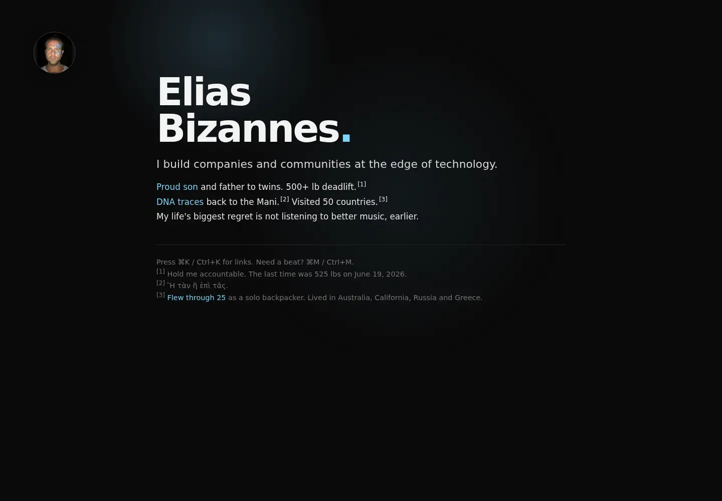 Screenshot of eliasbizannes.com