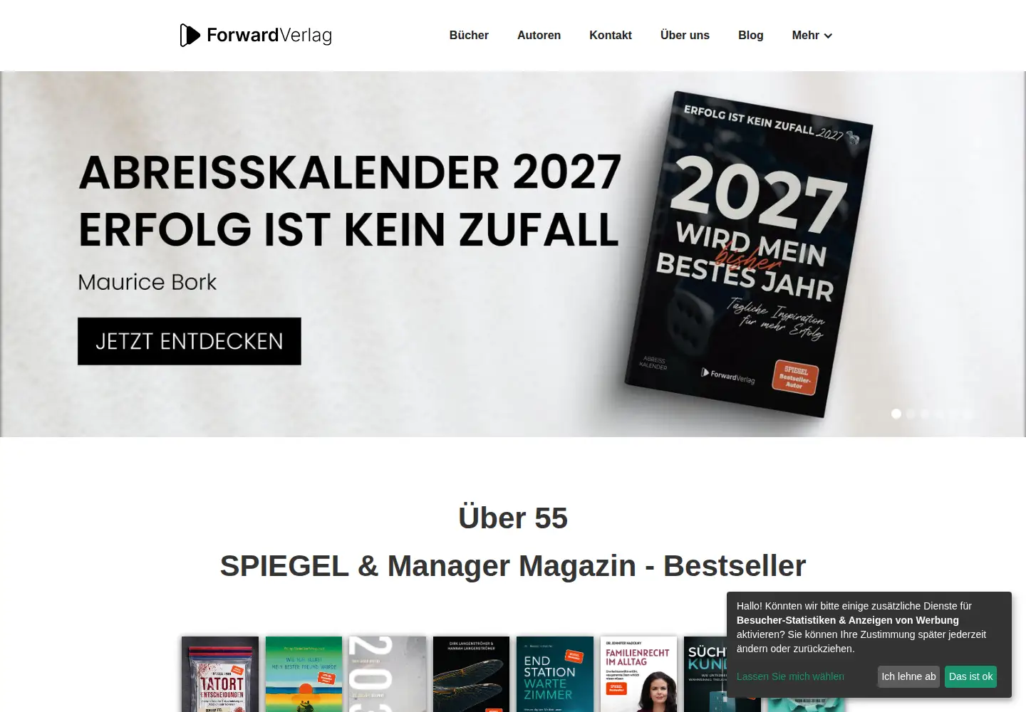 Screenshot of forwardverlag.de