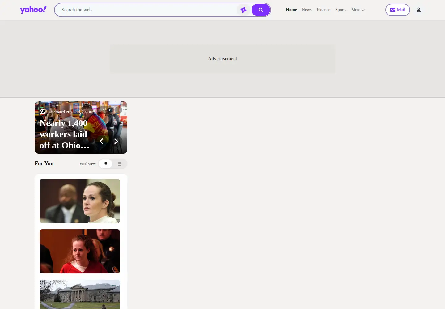Screenshot of yahoo.com.tr