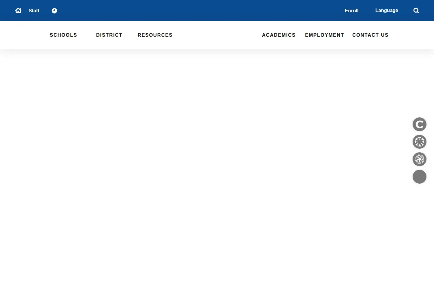 Captured homepage of kearneypublicschools.org in the current scan