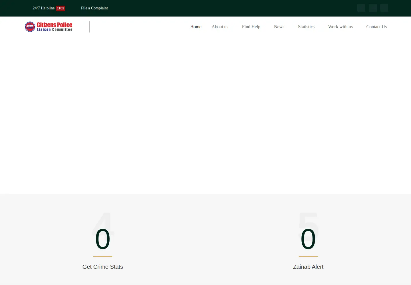 Screenshot of cplc.org.pk