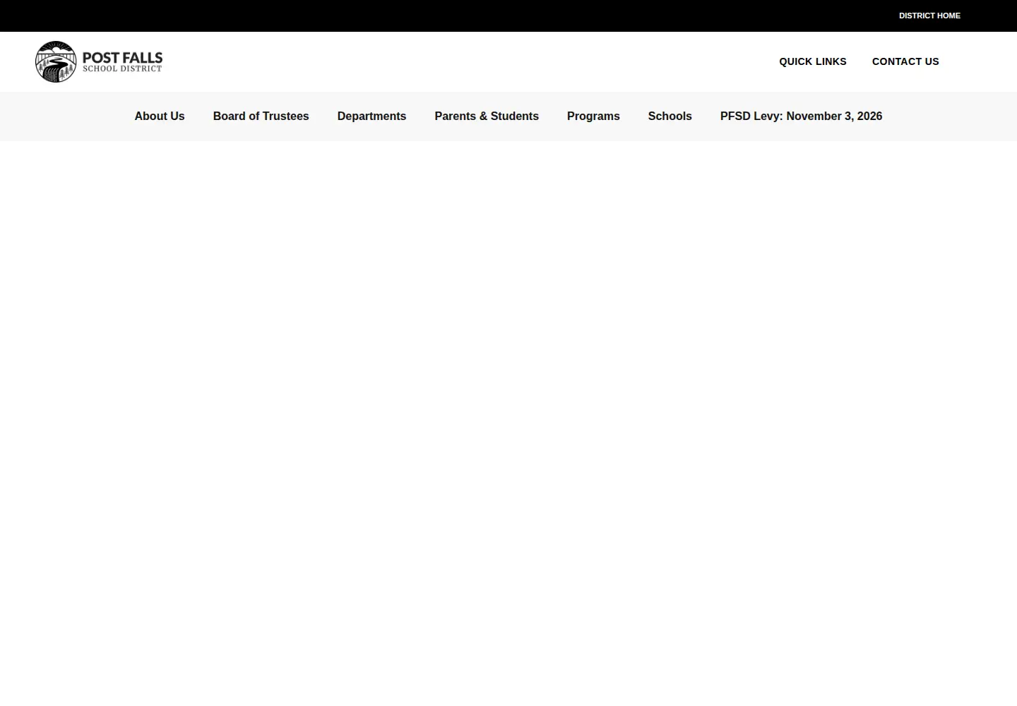 Screenshot of pfsd.com