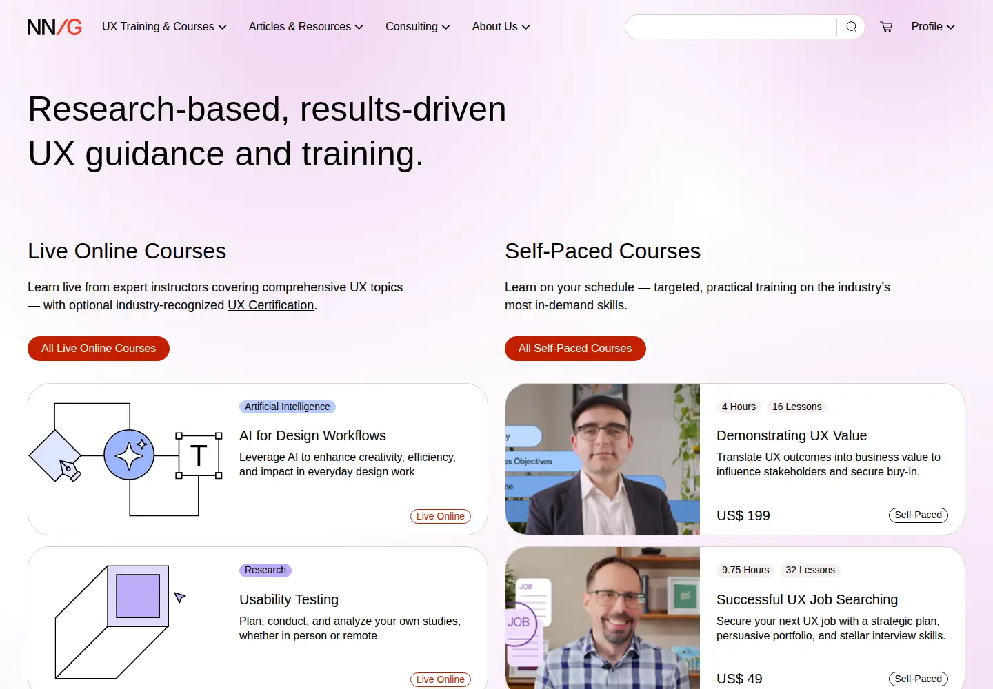Screenshot of useit.com