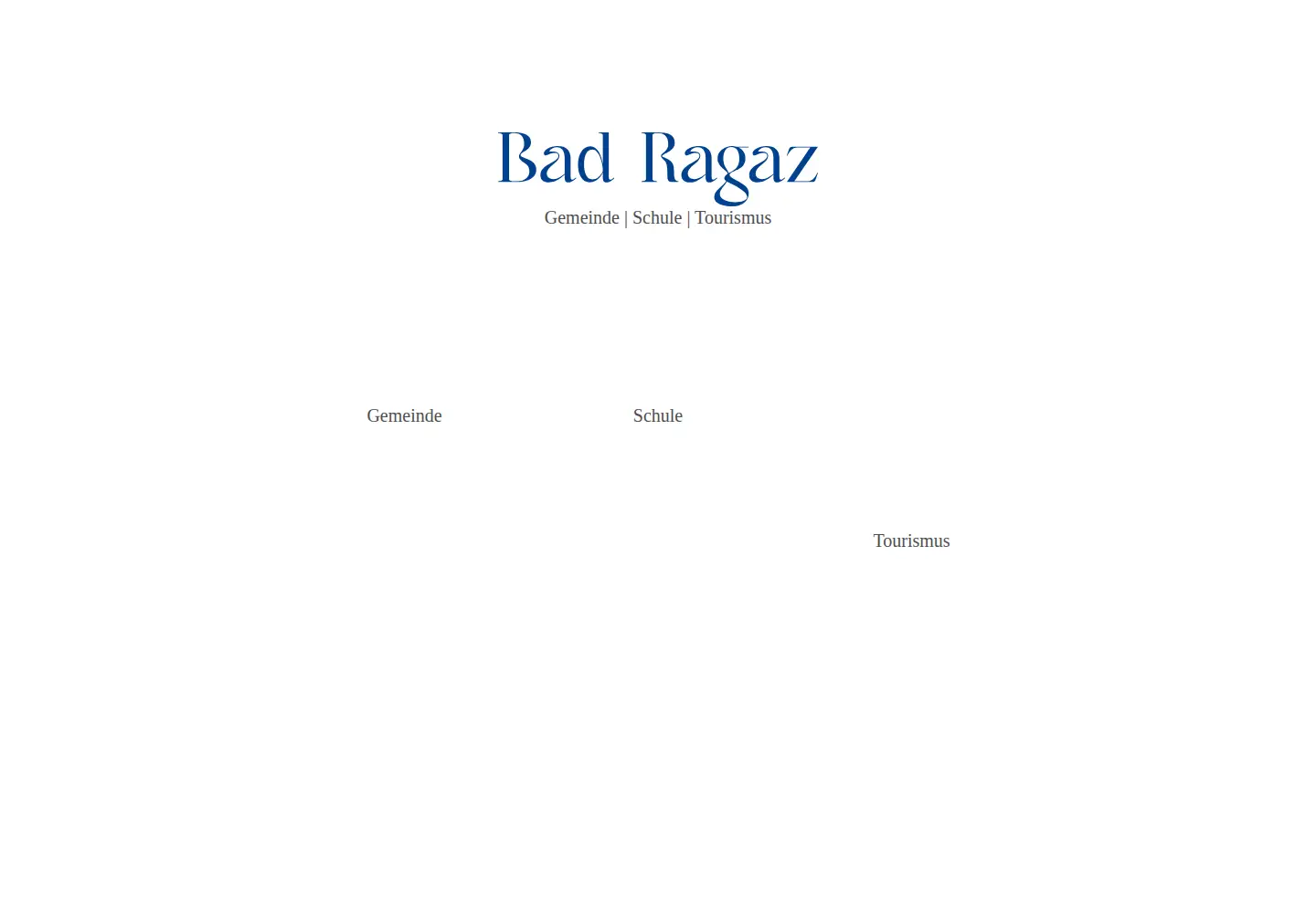 Captured homepage of badragaz.ch in the current scan