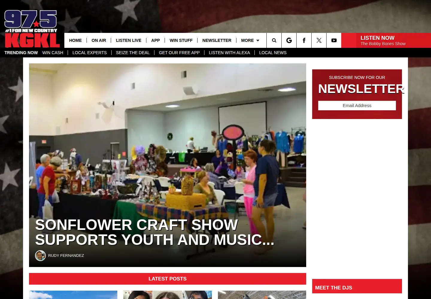 Screenshot of 975kgkl.com