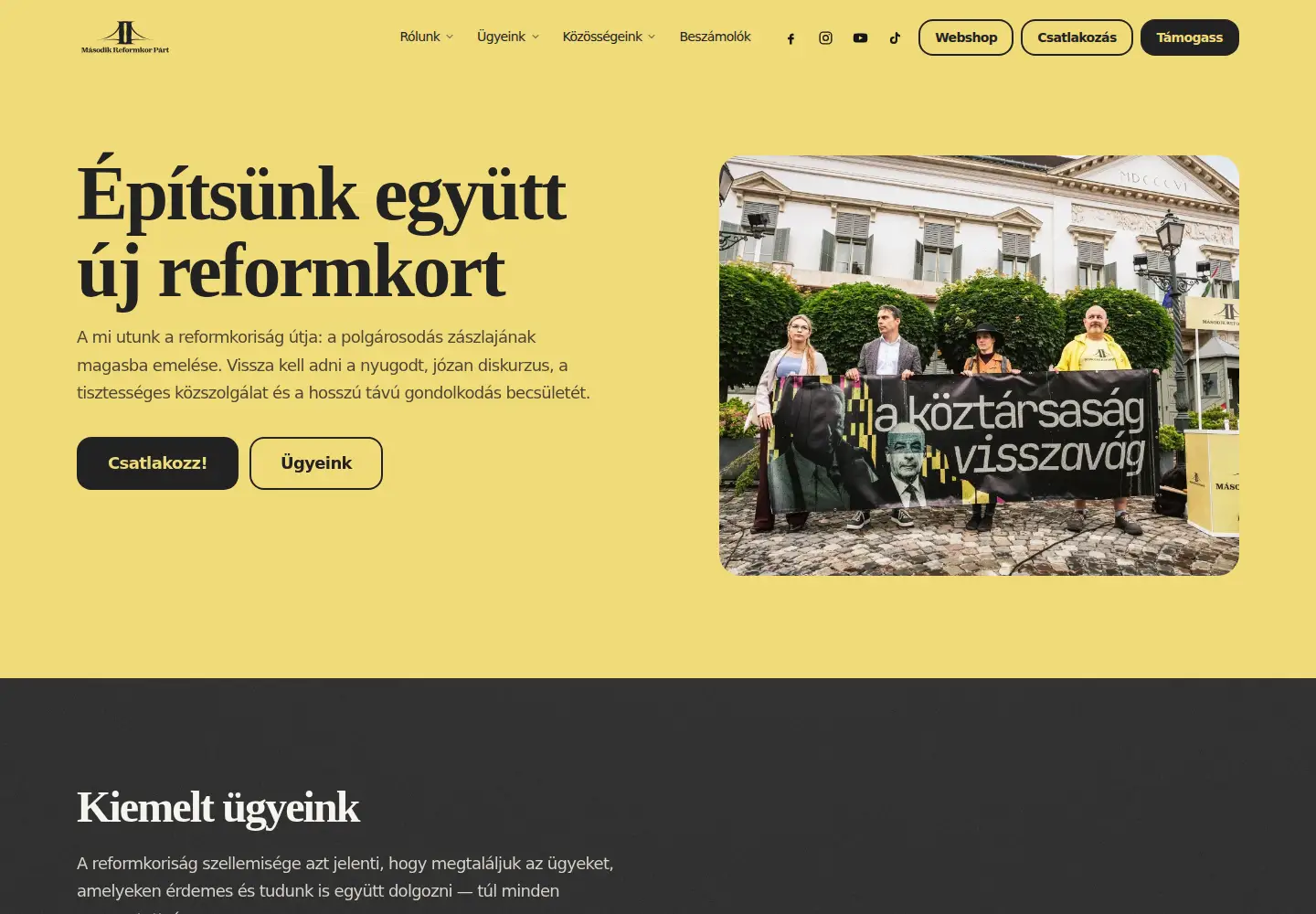 Screenshot of 2rk.hu