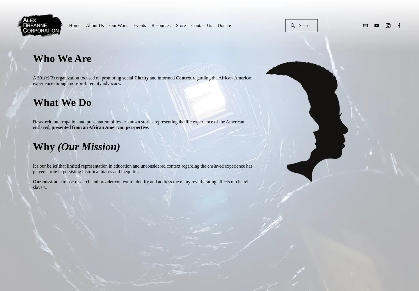 Screenshot of alexbreanne.org